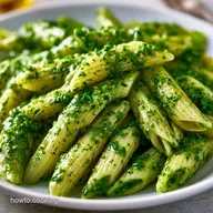 One Pot Creamy Pesto Pasta in 20 Minutes