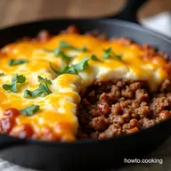 OnePan Shepherds Pie Skillet Easy Ground Beef Skillet Meals