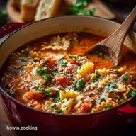 The Best Healthy Lasagna Soup Recipe OnePot High Protein