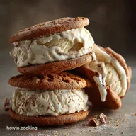 Homemade Malted Milk Cookie Ice Cream Sandwiches The Ovaltine Dream