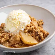 Cardamom Pear Apple Crumble An Autumn Treat