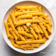Creamy Pumpkin Feta Pasta My GoTo Meatless Fall Recipe