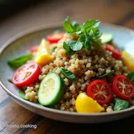 Rainbow Quinoa Salad My Easy LemonHerb Dressing Recipe