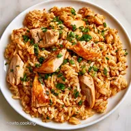 Rice Cooker Chicken Rice for 4 Servings