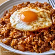 Rice Cooker Kimchi and Beef Rice One-Pot