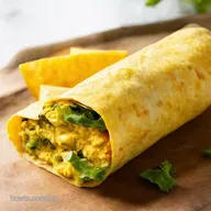 Rise Shine Vegetarian Breakfast Burrito Easy Delicious
