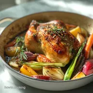 Dinner Idea with Roasted Chicken: One Pan & Crispy