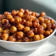 Healthy Snack with Roasted Chickpeas