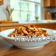 Ultimate Savory-Sweet Roasted Chopped Almonds in Asian Sauce