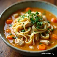 Soups with Rotisserie Chicken My Herb Noodle Comfort Soup