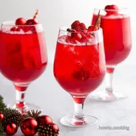 Rudolphs Red Nose Punch Christmas Drinks for Kids