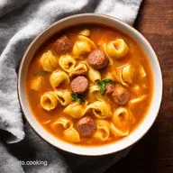 Cozy Sausage and Tortellini Soup A Weeknight Winner