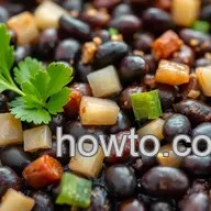 My Favorite Saut&eacute;ed Black Beans: Quick & Flavorful Delight Recipe