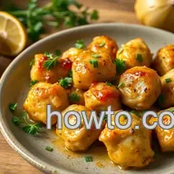 Ultimate Easy Saut&eacute;ed Chicken Bites with Lemon & Garlic to Brighten Your Dinner