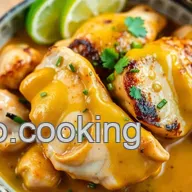 Sear Chicken with Spicy Amarillo Sauce