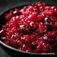 Simple Cranberry Relish: Homemade Holiday Side Ready in 15 Mins