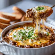 Sloppy Joe Dip with Cream Cheese in 25 Minutes