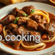 My Grandmother's Slow-Cooked Beef Bourguignon Delight: A Cozy Classic!