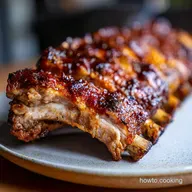 Slow Cooker Baby Back Ribs for 4 Servings