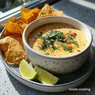Smoked Queso Dip: Creamy and Velvety with Aged Cheddar