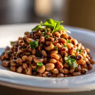 Black Eyed Peas Recipe: Smoky and Tender