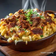 The Ultimate Smoky Pulled Pork Mac Cheese Bake Recipe