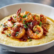 Shrimp and Grits Recipe for 4 Servings
