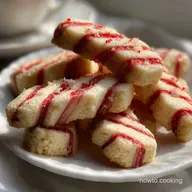 Candy Cane Cookies: Soft Sweet Peppermint Shortbread Recipe