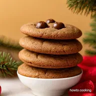 Soft Molasses Cookies Grandmas Chewy Christmas Treat