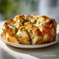Sourdough Discard Garlic Bread for 10 Servings