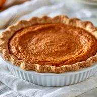 Sweet Potato Pie with Roasted Puree