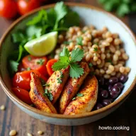 Meal Prep Saludable Southwestern Chicken Power Bowls