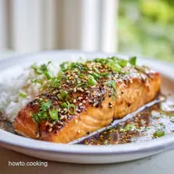 Soy Glazed Salmon: Caramelized and Flaky