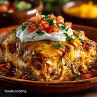 Rio Grande Rhapsody Speedy Layered Southwest Chicken Casserole