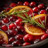 Non Alcoholic Christmas Punch Recipe: Spiced Cranberry Clementine