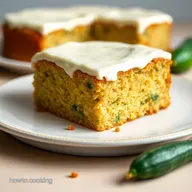 My Spiced Zucchini Cake: Cream Cheese Dream!