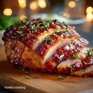 Sticky Marmalade Honey Glazed Baked Ham The Great British Glaze