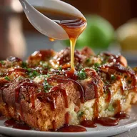 Sticky Salted Caramel Apple Bread Pudding Best Bread Pudding Recipe