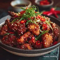 Proper Sticky Sesame Chicken Crispy Takeaway Killer Recipe