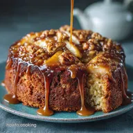 Sticky Toffee Apple Walnut Cake Recipe Hugely Moist Easy
