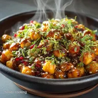 Proper Sticky Vegan Orange Chickpeas A Healthy Takeout Fakeaway