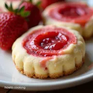 Irresistible Strawberry Cheesecake Cookies Recipe Tangy Swirls