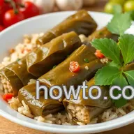 Easy & Juicy Stuffed Grape Leaves Dolma &ndash; Deliciously Traditional