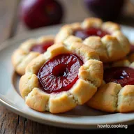 Rich Buttery Sugar Plum Shortbread Cookies Recipe