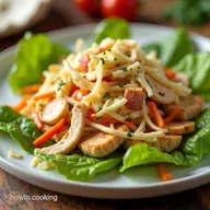 Sunny Chicken Coleslaw Salad Lighter Than You Think