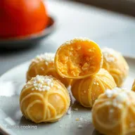 Sunshine Citrus orange truffles Easy Homemade Treat