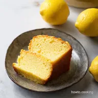 Sunshine lemon pound cake with lemon A Classic Recipe