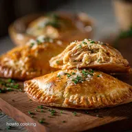 Creamy Sweetheart Chicken Hand Pies with Leek Tarragon