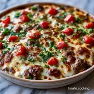 Tex Mex Rotel Dip with Ground Beef