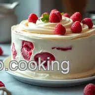 My Go-To Vanilla Bean Wedding Cake Recipe with Raspberry Swirl